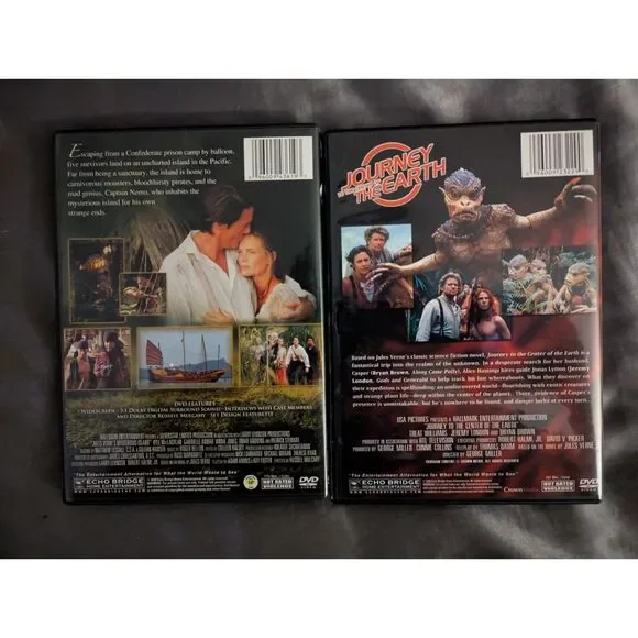 Journey to the Center of the Earth DVD 2008 + Bonus Mysterious Island - Picture 3 of 6